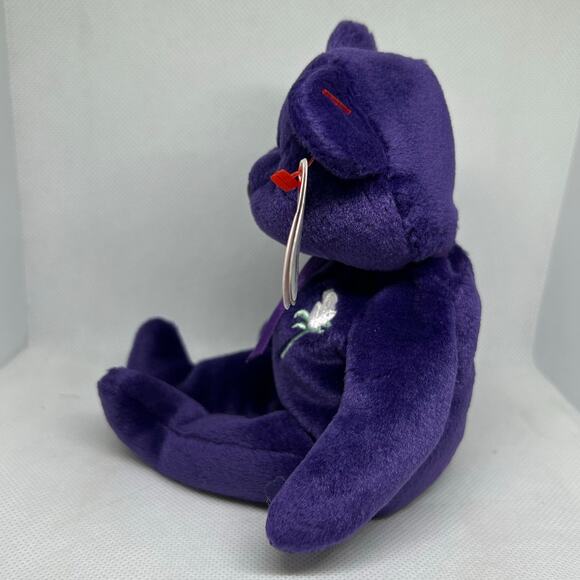 TY BEANIE BABIES PRINCESS the BEAR 1997 Plush Stuffed Animal - Picture 2 of 5